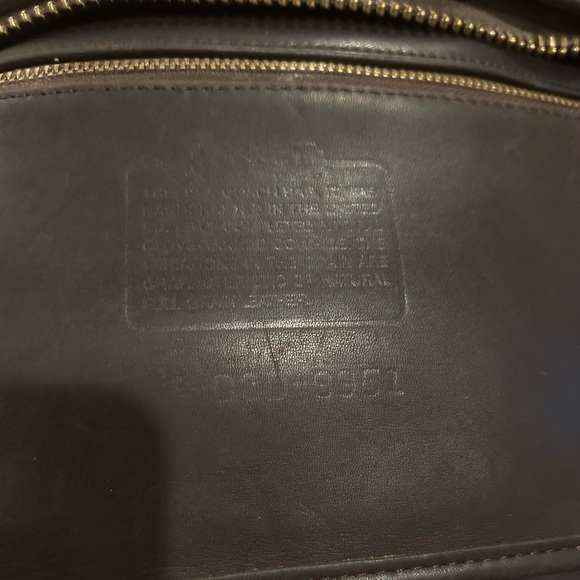Vintage Mahogany Brown Patricia Coach Bag 9951 in Good Condition - Picture 16 of 16
